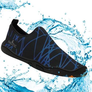 Imagem de Sapatilha Aquatica Neoprene Sola de Borracha Antiderrapante náutica - 