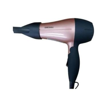 Imagem de Secador De Cabelo Rosa Bivolt Manual Profissional 1200W - Startools, B