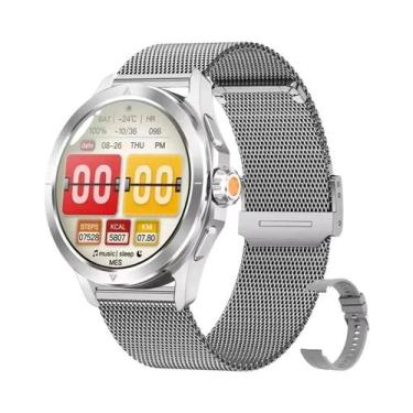 Imagem de Relógio Inteligente Masculino À Prova D'Água Com Tela AMOLED HD, GPS, 