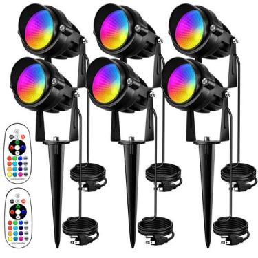 Imagem de Spotlight AOAXL Halloween Natal RGB 10W LED IP67 (6)