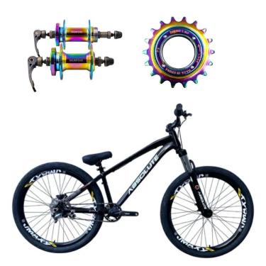 Imagem de Bicicleta Aro 26 Absolute Brutus 3 Preto Single Cubo E Catraca De Rosca Camaleão