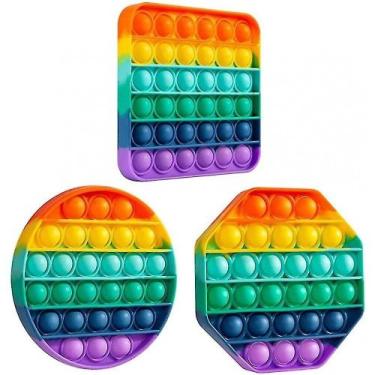 Imagem de Brinquedos sensoriais da ponta do dedo, Push Bubble Toys Push Bubble S