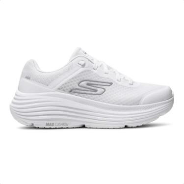 Imagem de Tênis Skechers Max Cushioning Endeavour Masculino, 41, Branco, Branco