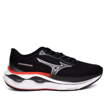 Imagem de Tênis Masculino Mizuno Wave Creation 26 Mesh Preto/Vermelho, Preto, Ve