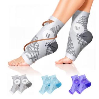 Imagem de Meias Neuropathy SOLOEVER, 3 pares para mulheres e homens (20-30 mmHg)