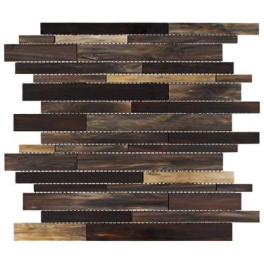 Imagem de Pastilha de Vidro Caravaggio de 34cm x 34cm Rende Glass Mosaic