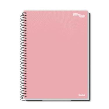 Imagem de Caderno Universitario 10 Materias Rosa Pastel 160 folhas