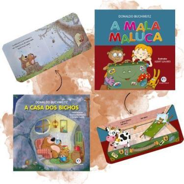 Imagem de Kit Histórias Divertidas  A Casa dos Bichos + A Mala Maluca - Ciranda 