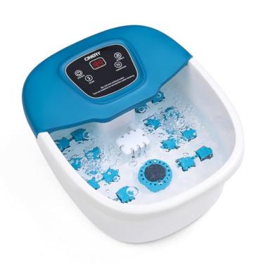 Imagem de Cinery Foot Spa Bath Massager with Heat, Bubbles, Vibration and Pedicure Foot Spa with 16 Rollers for Feet Stress Relief, Foot Soaker with Mini Acupressure Massage Points & Temperature Control