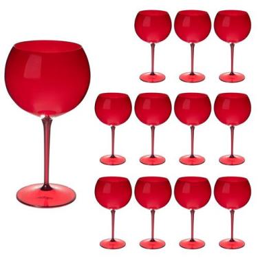 Imagem de Taça De Gin 600ml Kit 12pçs Acrílico Alto Padrão Premium - NEOPLAS, Ve