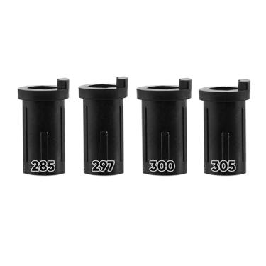 Imagem de KEAUP 6 peças de buchas de precisão para balestra iluminadas se encaixam nos 4 parafusos de besta mais comuns - 723.9 cm, 754.4 cm 300'' e 774.7 cm ID