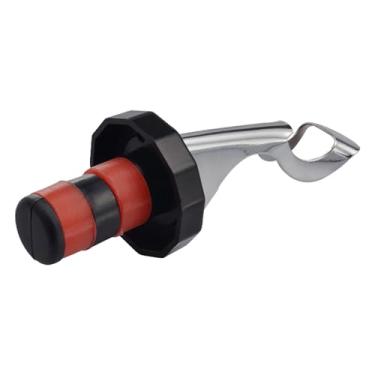 Imagem de Cryfokt Rolha de Vinho Preto Vermelho Silicone Garrafa à Prova de Vazamento Rolha para Casa Cozinha Festa 1pc