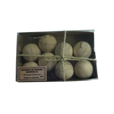 Imagem de Kit Bolinhas Aromaticas Bambu