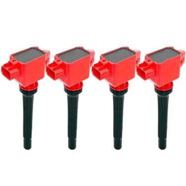 Imagem de Bobina de Ignição Automática para Mazda 3 6 CX-3 CX-5 CX-9 MX-5 para MIATA 1.5L 2.0L 2.5L H6T61271 H6T61171 4 peças