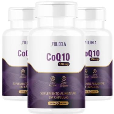 Imagem de Olibela Coenzima Q10 100mg – 60 Cápsulas | Suplemento Alimentar para Energia Celular e Saúde do Coração | Zero Açúcar e Zero Glúten | CoQ10 Alta Pureza (3)