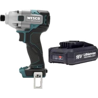 Imagem de Parafusadeira De Impacto 18v C/ Bateria 2ah Wesco WS2420.9