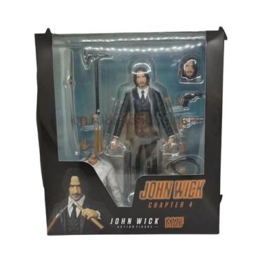 Imagem de Figura De Ação John Wick Capítulo 4 Mafex 212 Ko Colecionável, Boneco 