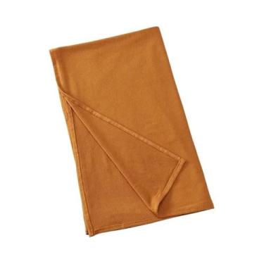 Imagem de Hijab De Jersey Premium Elástico Liso, Turbante Muçulmano, Lenço E Xal