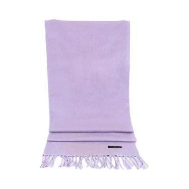 Imagem de Cachecol De Inverno Feminino Em Cashmere, Quente, Grosso E Macio, Cobe