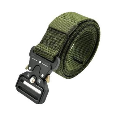 Imagem de Cinto Tático Masculino Para Caça Ao Ar Livre, Cinto De Lona Esportiva 