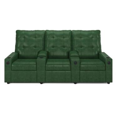 Imagem de Poltrona do Papai Reclinável Sala de Cinema Barcelona Elétrica Touch U