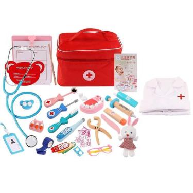 Imagem de Kit médico: conjunto de brinquedos Pretend Play para crianças com bols