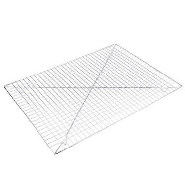 Imagem de Rack de resfriamento Fdit em aço inoxidável antiaderente 46x33x2,8cm