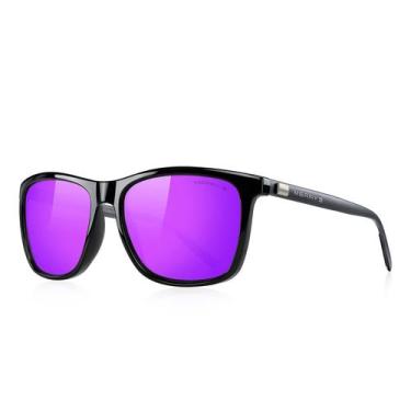 Imagem de Óculos de sol MERRY'S Unissex em alumínio polarizado S8286