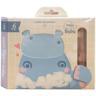 Imagem de Livro - Livro-Fantoche de Banho: Popo escova os dentes! (ROSA)