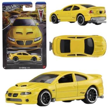Imagem de Hot Wheels Silver Series Linha Pontiac - Mattel Cor:06 Pontiac GTO - H