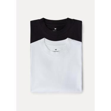 Imagem de Kit Com 2 Camisetas Oversized Masculinas Básicas Relaxed Hering-Masculino