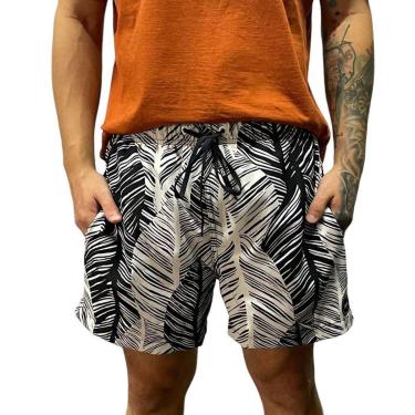 Imagem de Short Voley Folhagem- Jonny Size-Masculino
