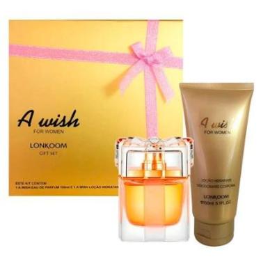 Imagem de Kit Perfume Vivinevo A Wish Lonkoom Eau De Parfum Feminino 100ml + Lotion 150ml-Feminino