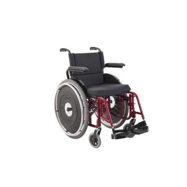 Imagem de Cadeira de rodas Ortobras Aktiva Ultra Lite X  - Preto, 38cm