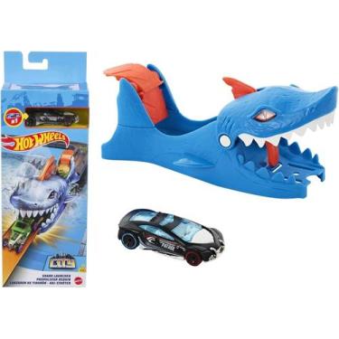 Imagem de Hot Wheels City Lançador Tubarão Mattel