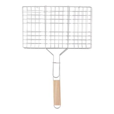 Imagem de Grelha Dupla Para Churrasco 32x47,5x1 Cm - Clink