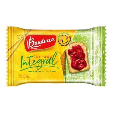 Imagem de Torrada Integral Bauducco Sachê 15g Pacote Com 42 Unidades