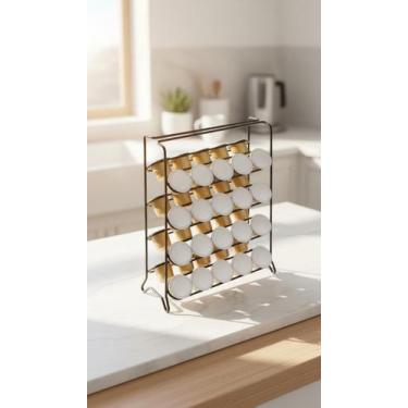 Imagem de Suporte Organizador Para 40 Cápsulas de Café em Aço - Congratulations 
