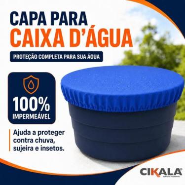 Imagem de Capa para Caixa Dágua Redonda 250 Litros 1,00 M Diâmetro Proteção cont
