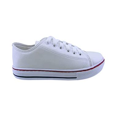 Imagem de Tênis Moviz Casual Leve Feminino Cor:Branco;Tamanho:37