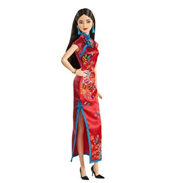 Boneca Barbie Colecionável - Barbie Com Vestido De Aniversário - Mattel em  Promoção na Americanas