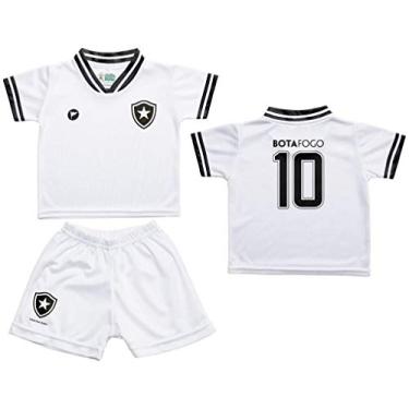 Imagem de Conjunto Bebê Botafogo Uniforme Branco - Torcida Baby