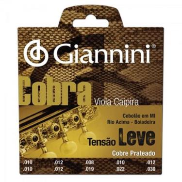 Imagem de Encordoamento Para Viola Gesvl Série Cobra Aço Leve Giannini