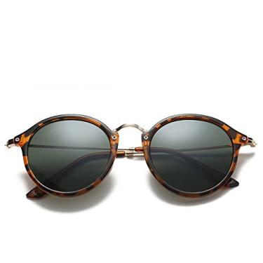 Imagem de Retro Round Sunglasses Women Vintage Designer Female Glasses Luxury Circle Shades Sunglasses UV400,C3,china