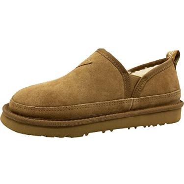 Imagem de ZEYIwearable Masculinas Botas De Neve De Inverno À Nossa Porta 8 Marrom, Castanha