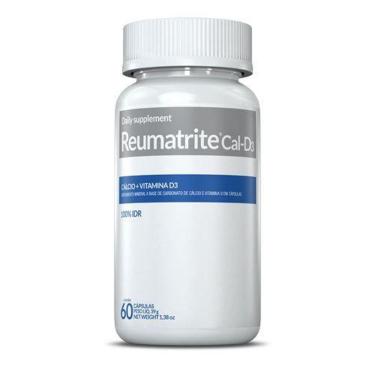 Imagem de Kit 5X Reumatrite Cal-D3 - 60 Cápsulas - Inove Nutrition-Unissex