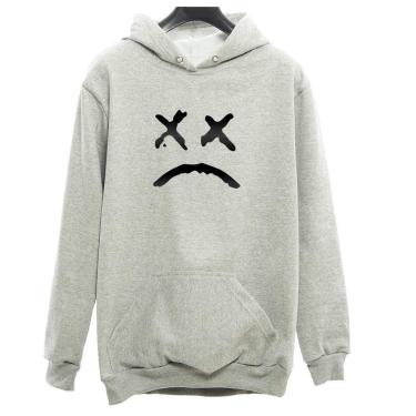 Imagem de Moletom Cangurú Deep Modas Flanelado Lil Peep Masculino-Masculino