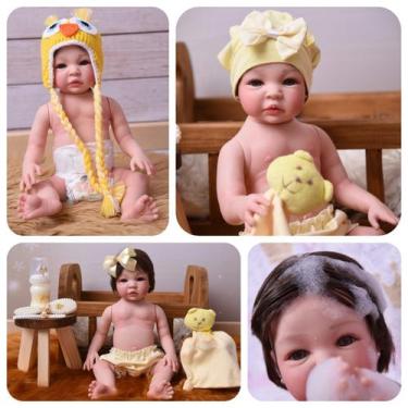 Bebe Reborn de Silicone Sonho de Amor 13 Itens Fada Madrinha - Boneca Reborn  - Magazine Luiza