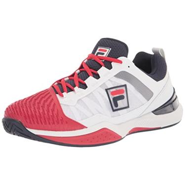 Imagem de Fila Tênis masculino Speedserve Energized, Branco/Fila Red/Fila Navy, 41