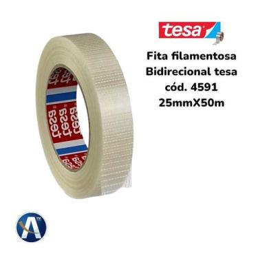 Imagem de Fita Filamentosa Bidirecional 25mmX50m Tesa